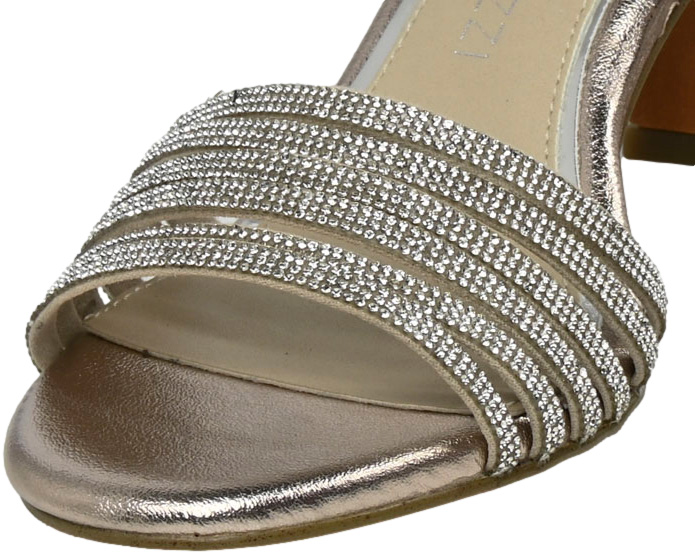 Sandały Stylowe Marco Tozzi 2-28383-42 957 Platinium Srebrne