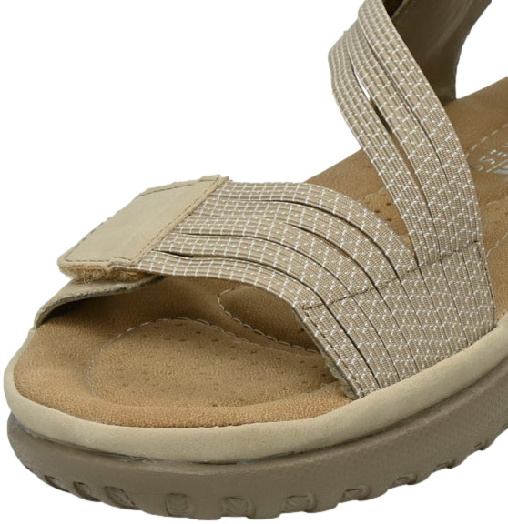 Sandały Stylowe Rieker 64870-62 Beige Beżowe