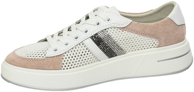 Sneakersy Modne S.Barski LR110 Whit/Pink 