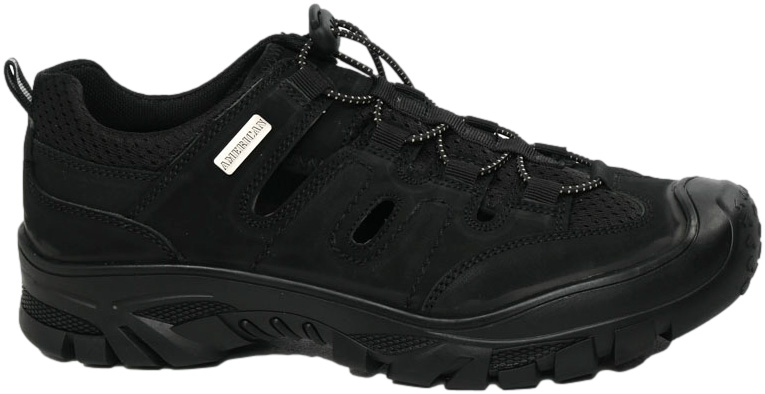 Półbuty Letnie American CY106-24 Black Czarne