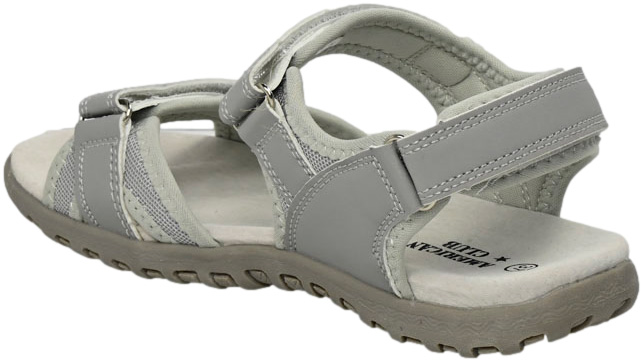 Sandały Stylowe American RL54-23 Grey Szare