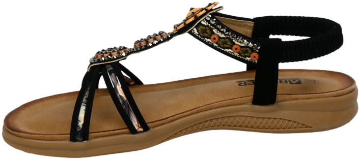 Sandały Stylowe Artiker 54C1333 Black Czarne