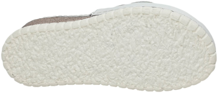Klapki Na Koturnie Artiker 52C0501 White Skóra Naturalna