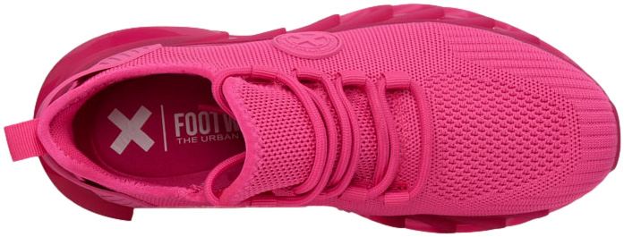 Sneakersy Modne Xti 142475 Z.Tex Fucsia Fuksja