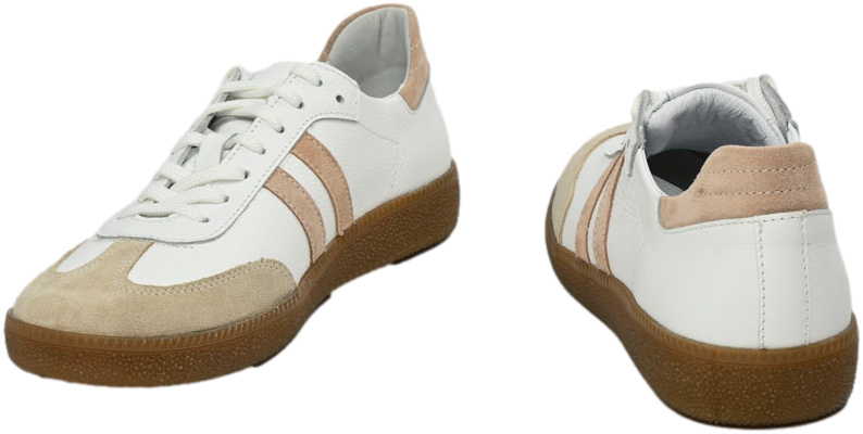 Sneakersy Kampa N1068 916/444/835 Skóra Naturalna 