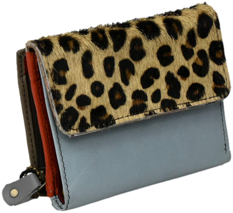 Portfel Wykonany Ręcznie Olivka 1000043W-2903 Multikolor Skóra Naturalna