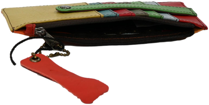 Organizer Wykonany Ręcznie Olivka 100047G-3433 Multi Skóra Naturalna