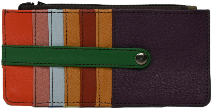 Organizer Wykonany Ręcznie Olivka 100047G-3441A Multi Skóra Naturalna