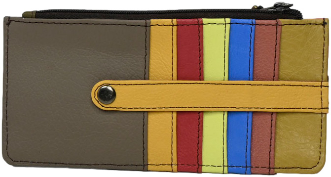Organizer Wykonany Ręcznie Olivka 100047G-3441A Multi Skóra Naturalna