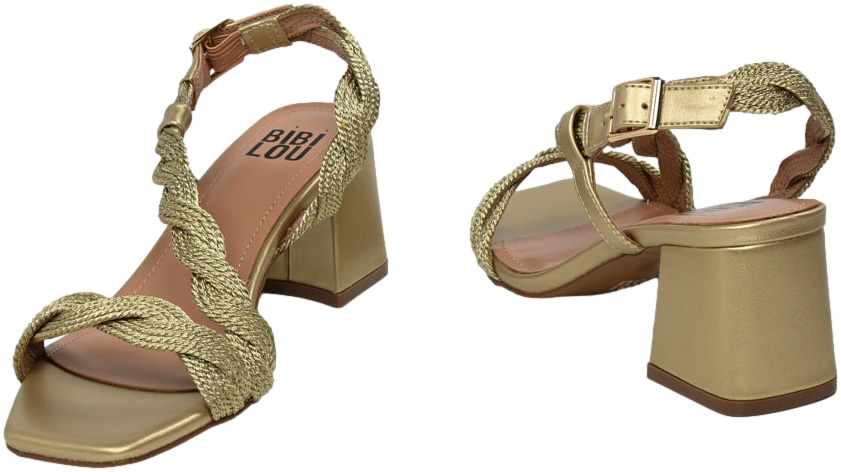 Sandały Bibi Lou 874Z94HG Oro Gold Złote