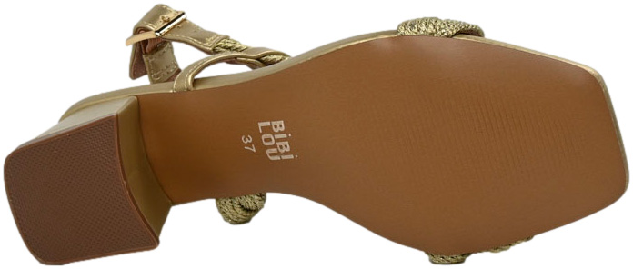 Sandały Bibi Lou 874Z94HG Oro Gold Złote