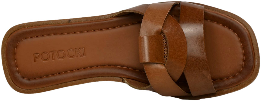 Klapki Stylowe Potocki 24-64014 BR Brązowe 