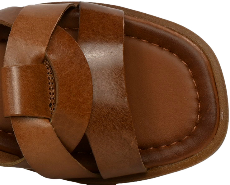 Klapki Stylowe Potocki 24-64014 BR Brązowe 