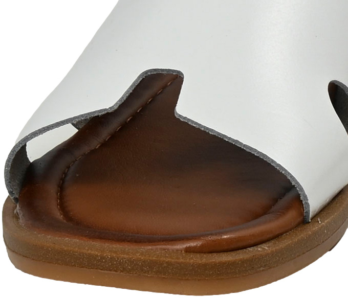 Klapki Stylowe Potocki 24-64013 WH Białe
