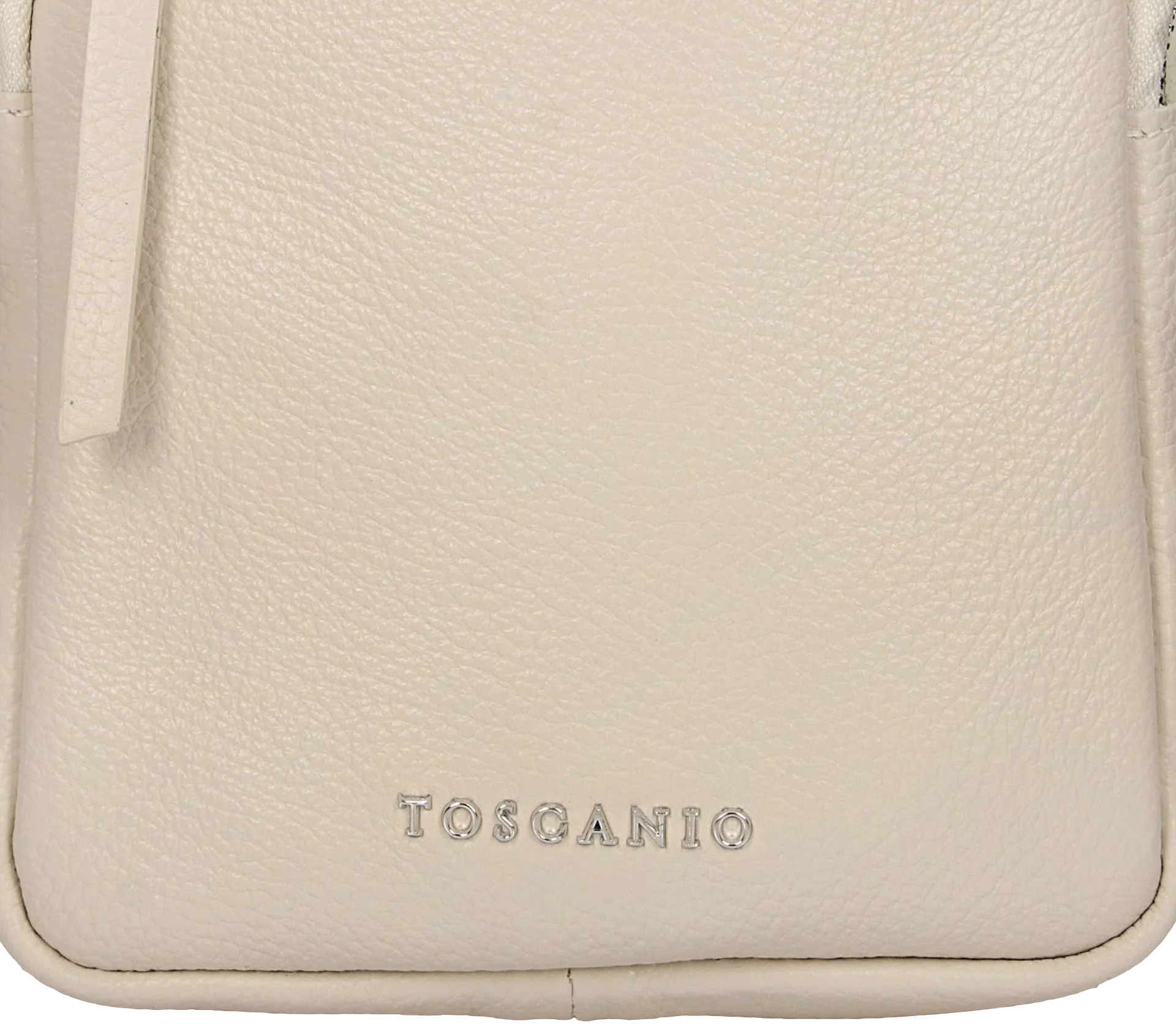 Torebka Toscanio F163 Krem D37 Plecak Skóra 