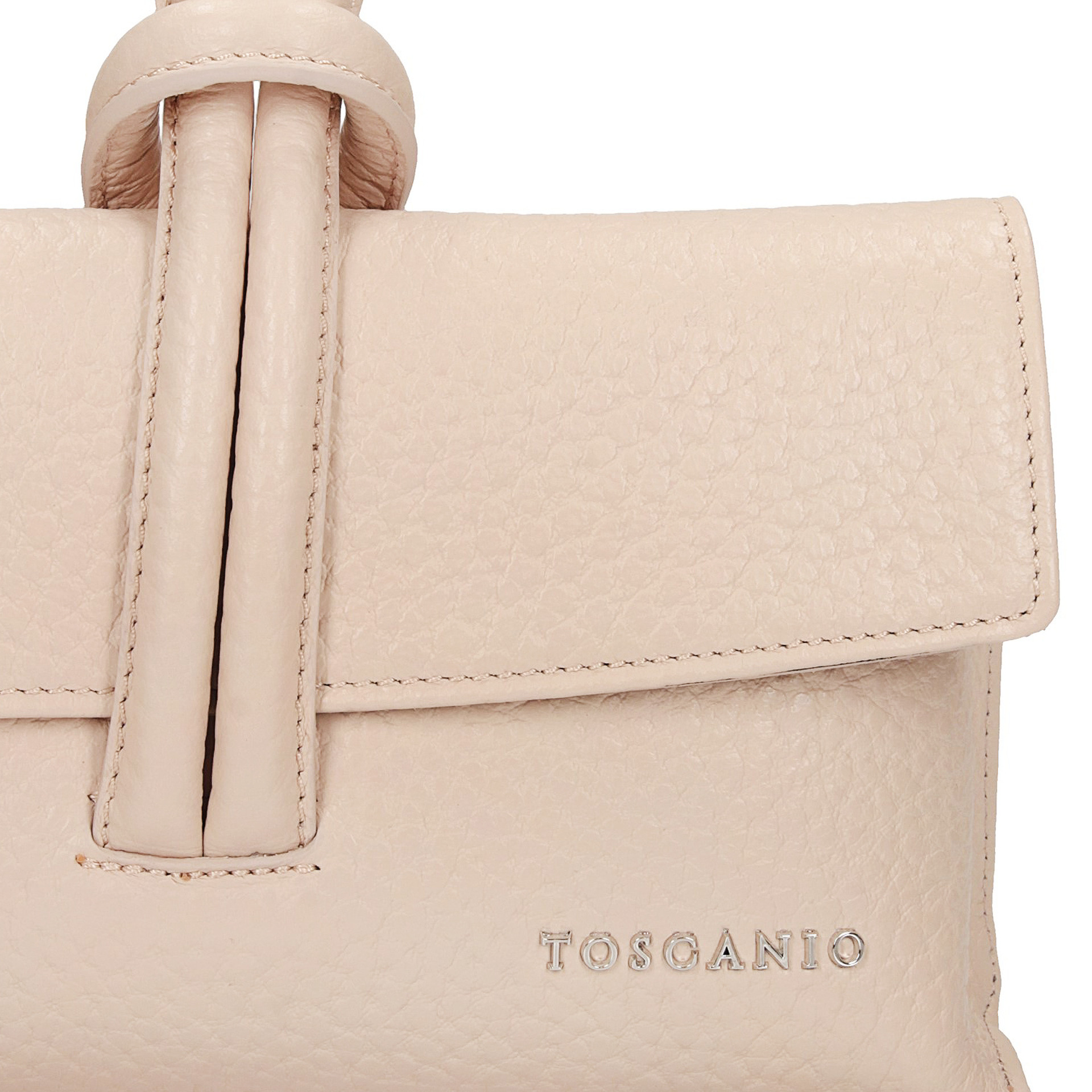 Torebka Toscanio F60 Krem D37 Skóra Naturalna