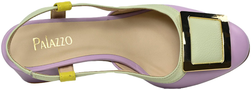 Sandały Polske Palazzo 7063 PE3+PE32+PE38 Skóra Naturalna TN