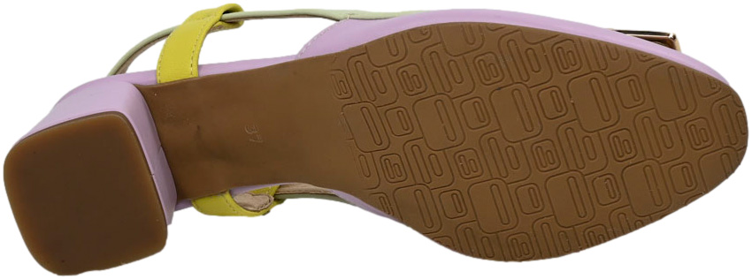 Sandały Polske Palazzo 7063 PE3+PE32+PE38 Skóra Naturalna TN