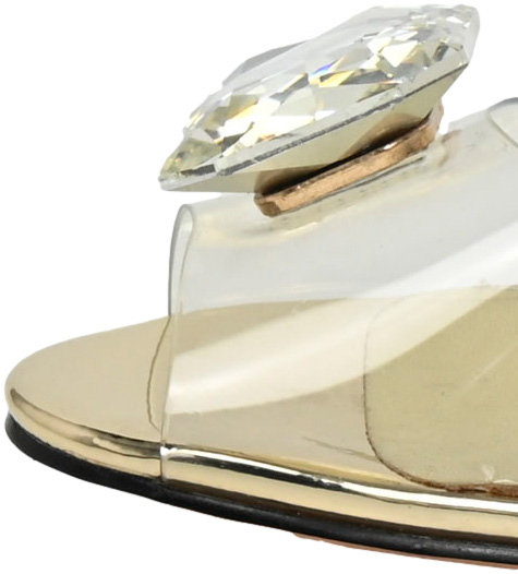 Sandały Stylowe Scaviola S-232 Gold-M Złoty