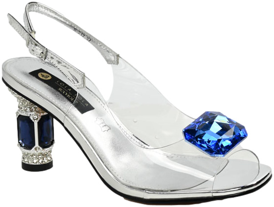 Sandały Eleganckie Scaviola S-217 Silver-M Srebrne