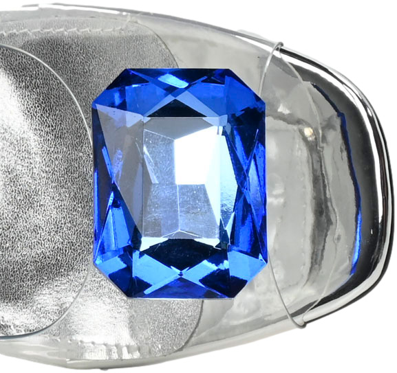 Sandały Eleganckie Scaviola S-217 Silver-M Srebrne