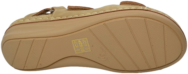 Sandały Komfortowe Skotnicki S-3-3015 Camel