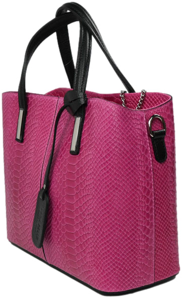 Torebka Caprice 9-61019 42 Pink Retile Skóra Naturalna