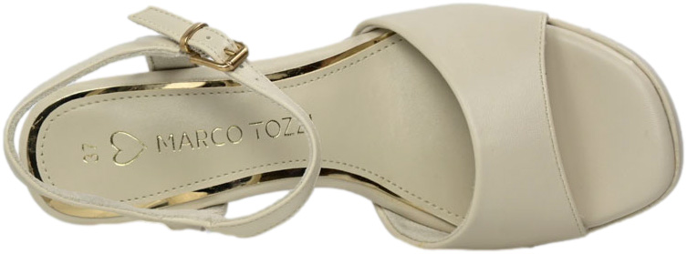 Sandały Stylowe Marco Tozzi 2-28368-42 Cream