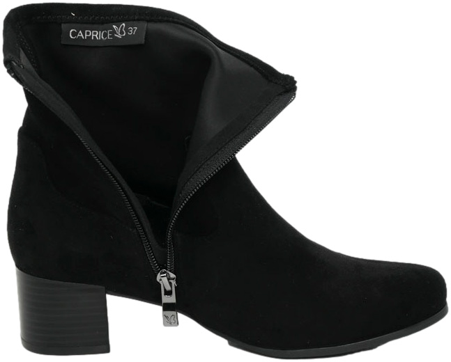 Botki Modne Caprice 9-25316-41 044 Black Streetch Black
