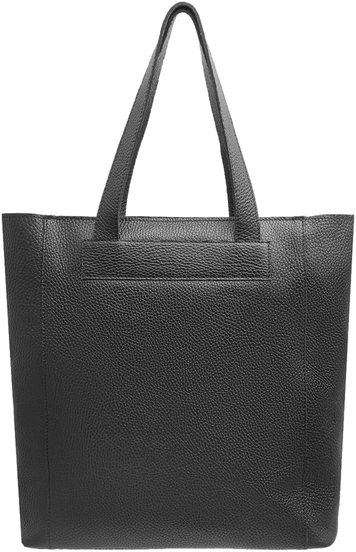 Torebka Stylowa Ryłko R30141TB_UW9 Czarna Skóra Naturalna