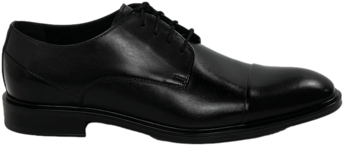 Półbuty Eleganckie Ryłko IDBE04_7ZHF Czarna Skóra Naturalna