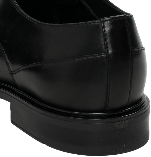 Półbuty Eleganckie Ryłko IDBE04_7ZHF Czarna Skóra Naturalna