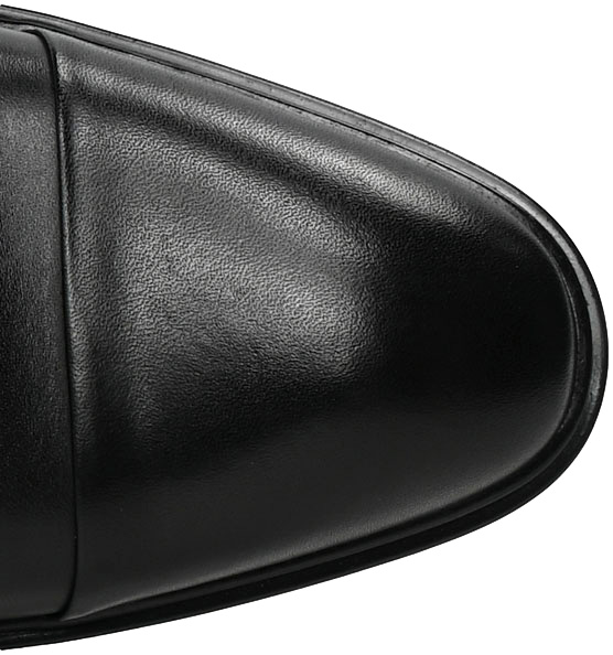 Półbuty Eleganckie Ryłko IDBE04_7ZHF Czarna Skóra Naturalna