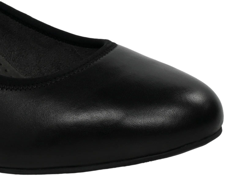 Czółenka Komfortowe Tamaris 8-52300-43 Black Czarne Skórzane R.43-45