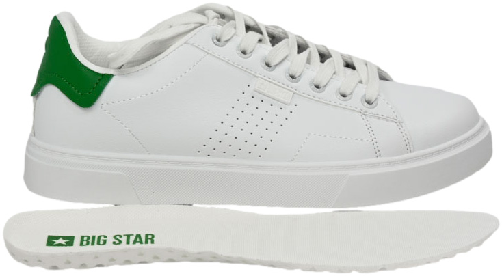 Sneakersy Modne Big Star OO174116 White Białe