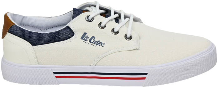 Trampki Modne Lee Cooper LCW-23-31 1837M White Białe_TN