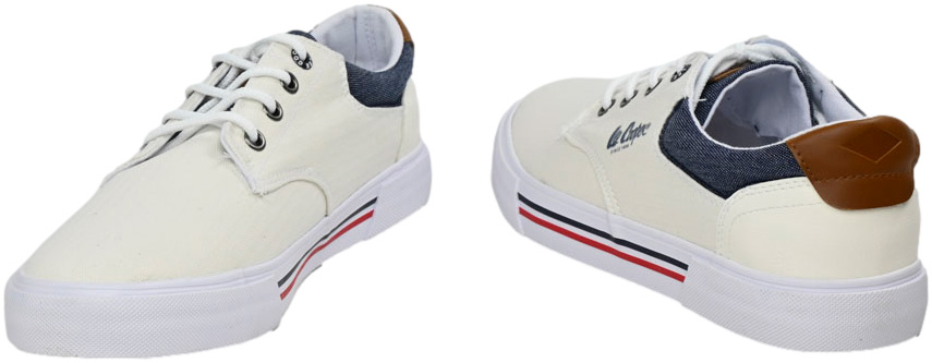 Trampki Modne Lee Cooper LCW-23-31 1837M White Białe_TN