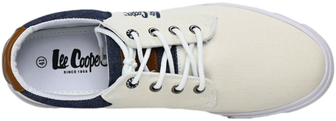 Trampki Modne Lee Cooper LCW-23-31 1837M White Białe_TN