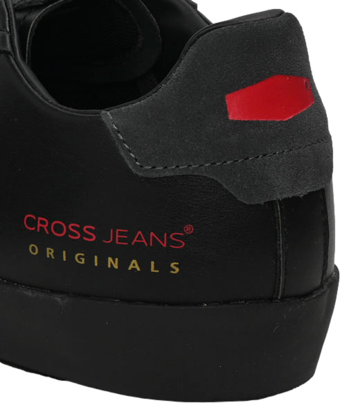 Sneakersy Modne Cross Jeans II1R4013C Black Czarne