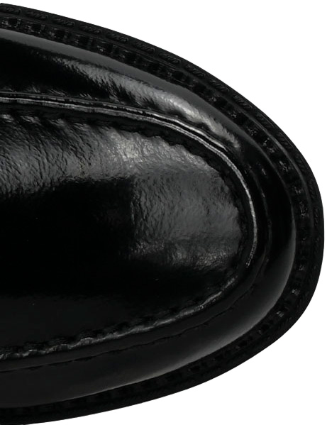 Mokasyny Modne Filippo DP4788-24BK Czarne Skóra Naturalna