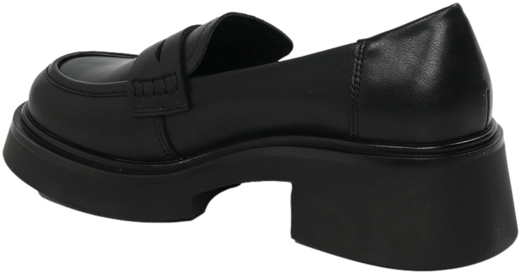 Mokasyny Stylowe S.Barski JC42-61 Black Czarne Skóra Naturalna