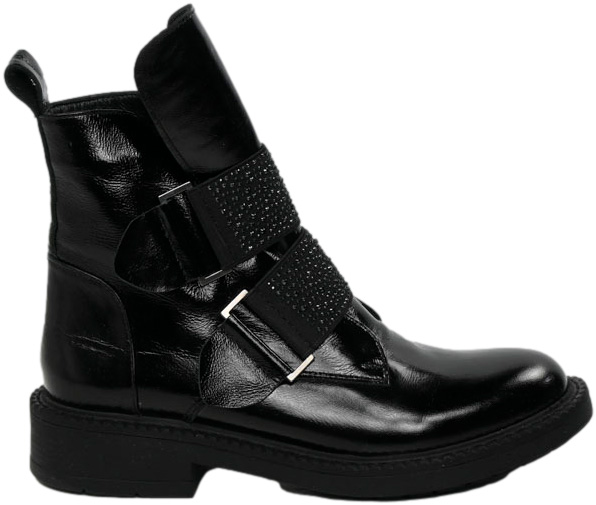 Trzewiki Ravini G044 1215 07 Czarne Skóra Naturalna_TN