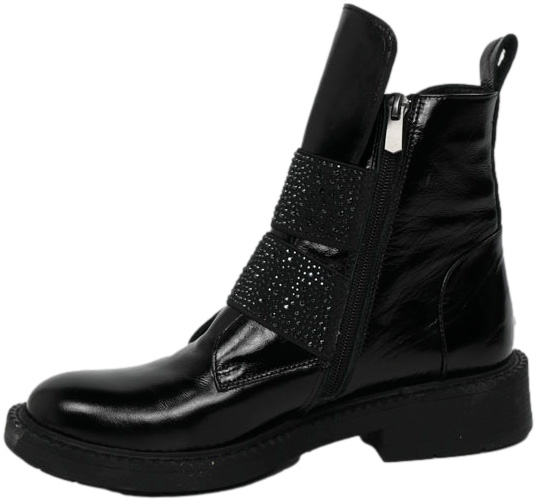 Trzewiki Ravini G044 1215 07 Czarne Skóra Naturalna_TN