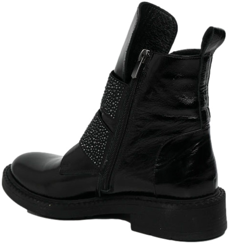 Trzewiki Ravini G044 1215 07 Czarne Skóra Naturalna_TN