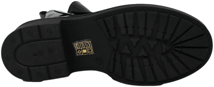 Trzewiki Ravini G044 1215 07 Czarne Skóra Naturalna_TN