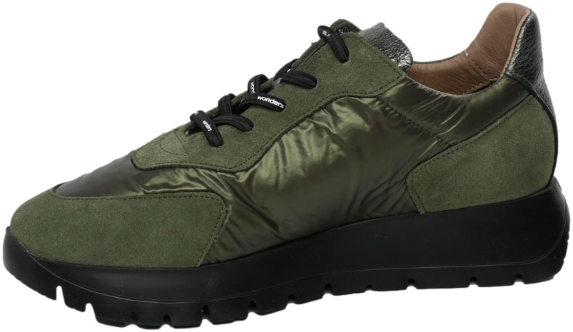 Sneakersy Modne Wonders A-2464 Trend Alga Khaki