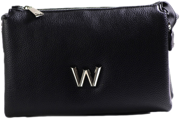 Torebka Wonders WB-52007-A318 Leather Negro 