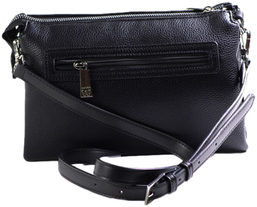 Torebka Wonders WB-52007-A318 Leather Negro 