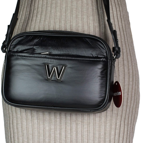 Torebka Stylowa Wonders WB-52002 Nylon Negro