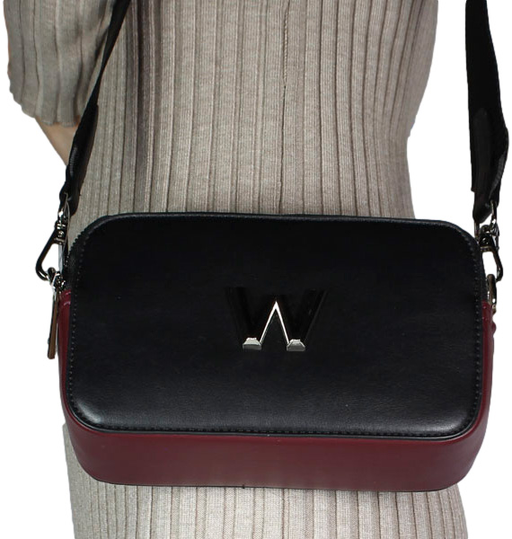 Torebka Stylowa Wonders WB-52008 Negro Cream Vivin